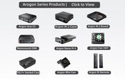 Argon ONE M.2 Case for Raspberry Pi 4 Model B M.2 SATA SSD to USB 3.0 Board Support UASP Built-in Fan Aluminum Case for RPI 4