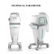 Multifunctioneel M6 Gezichtsbehandelingsapparaat 6-in-1 Hydro Dermabrasie Zuurstof Gezichtsapparaat Voor het Krimpen van Poriën Diepe Reiniging