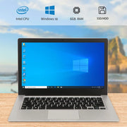 Molosuper 14 inch Cheap Notebook Windows 10 6GB RAM SSD Student Laptop portable laptops Wifi Computer