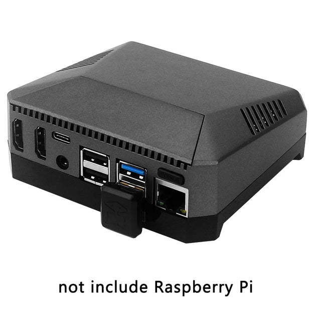 Argon ONE M.2 Case for Raspberry Pi 4 Model B M.2 SATA SSD to USB 3.0 Board Support UASP Built-in Fan Aluminum Case for RPI 4