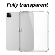 Case for iPad 7th 8th 9th 10.2 Cover Transparent with Pencil Holder Tablet Case for iPad Air 4 5 10.9 5th 6th 9.7 Pro 12.9 funda