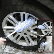 Car Wash Super Brush Microfiber Premium Wheels Brush Non-Slip soft Handle Easy To Cleaning car wheel Spokes Car Accessories