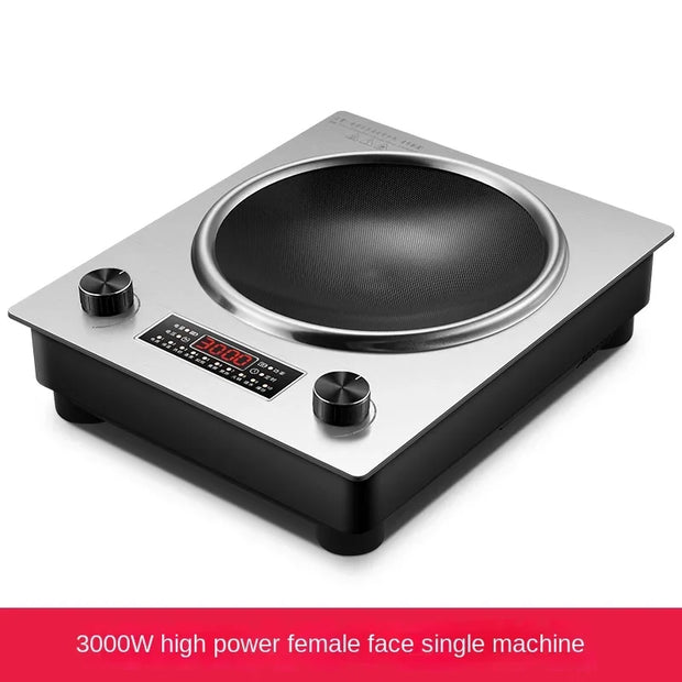 Electric Stove Concave Induction Cooker Wok Hot Pot 3500W High Power High Power Stir-fry Commercial Induction Cooktop 3500W