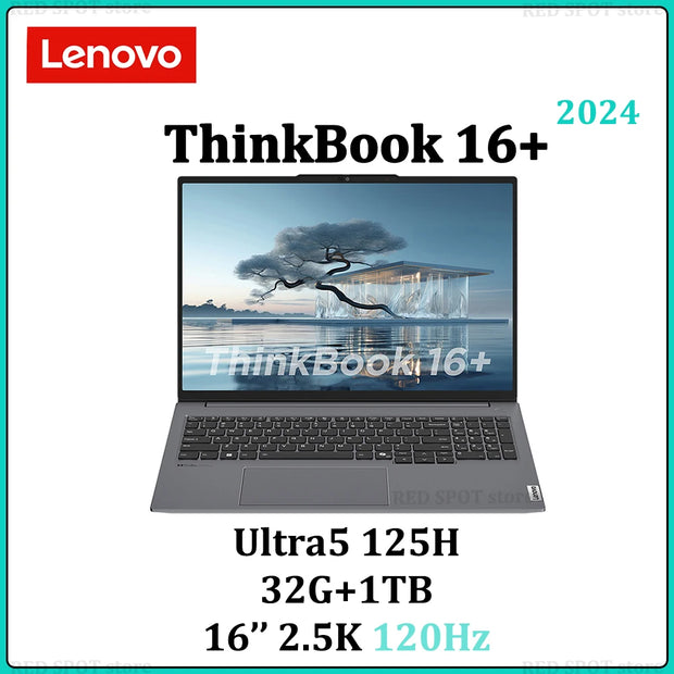 [HOT SALE!] Lenovo Thinkbook 16+ 2024 U9/U5/U7 2024 32G+1TB SSD 4060/UMA 16inch 3.2K/2.5K  165Hz/120Hz M.2 2242 PCIe Gen4