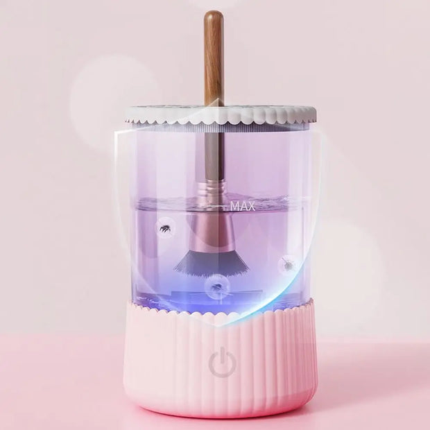 Automatische elektrische make-upborstelreiniger 3 in 1 5V Beauty Brushes Droger Snel drogende roterende make-upborstel Wasmachine Lui