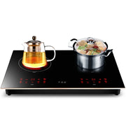 2200W*2 Induction Cooker Smart Double-head Electric Ceramic Stove Desktop Double Stove Induction Cooker Stir Fry