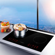 2200W*2 Induction Cooker Smart Double-head Electric Ceramic Stove Desktop Double Stove Induction Cooker Stir Fry