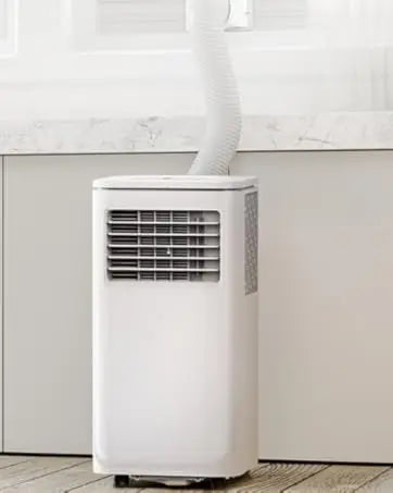 Draagbare airconditioners van 8000 BTU, draagbare airconditioner koelt tot 350 vierkante voet, kamerairconditioner met afstandsbediening, ontvochtiger