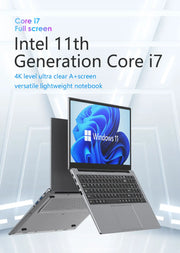 BOLUNSHUAI Laptop 15,6" Intel Processor N95 of i7 Notebook 16GB RAM 1TB SSD Goedkope computer FULL HD Resolutie Kantoor Studie PC