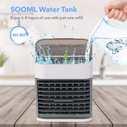 Portable Air Conditioner Home Use Mini Air Cooler Portable Air Conditioning for Office 4 Gear Speed Air Cooling Fan Humidifier