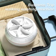 60W USB Wasmachine Roterende Turbo Ultrasone Vaatwasser Draagbare Mini Wasmachine Voor Kleding Thuis Keuken Reizen