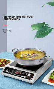 3500w Induction Cooker Household Flat Restaurant with High-power Induction Cooker 3.5kw Stir-fried Commercial