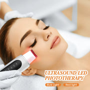 Ultrasoon reiniger Huidscrubber Peeling Mee-eter verwijderaar Diepe gezichtsreiniging Ultrasoon ionen Ance Pore Clean Gezichtsschepapparaat