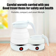 Mini Foldable Electric kettle Teapot Water Heater 600ML Household Portable Outdoor Travel Electric Kettle Water Boiling Pot 220V