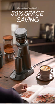 HiBREW G5 48mm Conische braam Elektrische Koffiemolen Compacte Draagbare Koffiebonenmolen Keuken voor Espresso Turkse Koffie