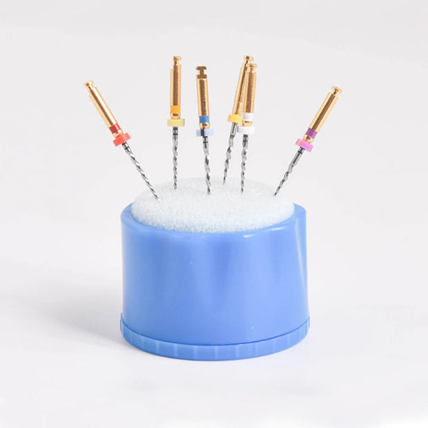 Endo Stand Endodontic Round Cleaning Foam Dental Endo File Drill Block Holder Autoclavable Dentistry Lab Instrument Tools