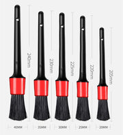 5PCS Car Wash Brush Detail Small Automotive Interior Cleaning Tools Air Conditioner Air Outlet Cleaning Brush Auto Wheel Brush