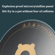 Bear Induction Cooker Circular 2100W Big Power Endless Knob Waterproof Panel Household Electromagnetic Stove Waterproof Panel