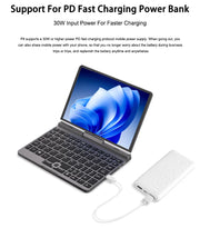 CRELANDER P8 8 Inch Mini Laptop Touchscreen Rotating 360 Degree Intel Alder N100 12GB WiFi6 Notebook Tablet PC Protable Laptops