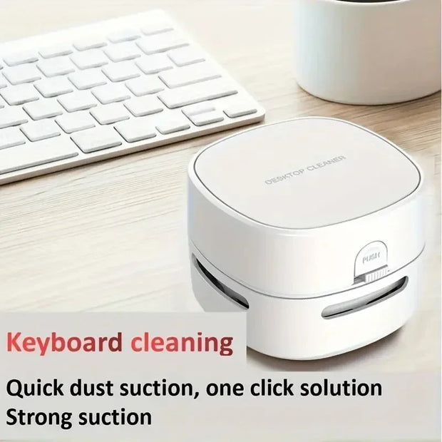 Portable mini desktop vacuum cleaner desktop vacuum cleaner household office desk cleaning tool