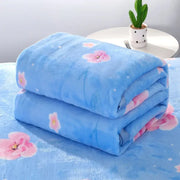 Hello Kitty Four Seasons Blanket Fast Warm Flannel Air Conditioned Blanket Student Dormitory Single Double Blanket Bed Sheet