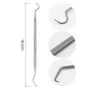 Dental Instrument Dentist Kit Tooth Cleaning Tools Mouth Mirror Probe Hook Pick Tweezer Set Dentistry Dentist Prepare Tool