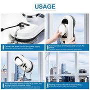 Household Window Cleaner Smart Robot Window Cleaning Machine New Home Robot Vacuum CleanerRemote Control Glass Cleaning Robots