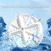 Mini Washing Machine USB Rotating Turbine Portable Washing Machine For Socks shirt Underwear Wash For Travel Home Business Trip