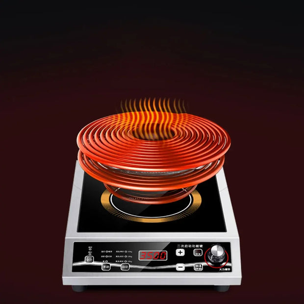 3500w Induction Cooker Household Flat Restaurant with High-power Induction Cooker 3.5kw Stir-fried Commercial