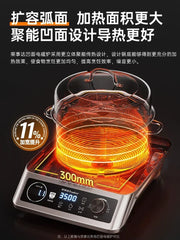 Commercial Induction Cooktop Concave Flat 3500W High Power Home Electric Wok Induction Cooktop