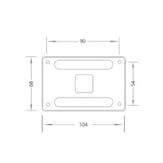 ARSYLID Mounting Bracket for AMD AM4 AM5 Metal Backplane Original Ryzen 7 5800x 5600g Iron