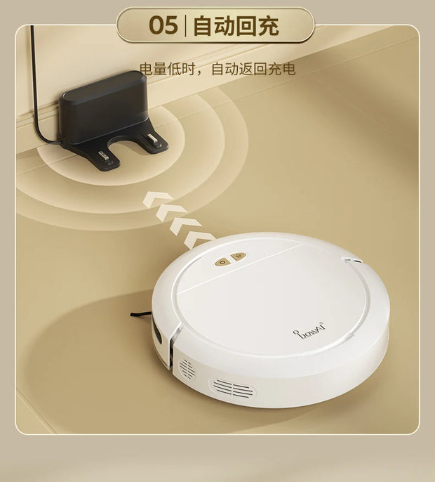 yyhcSmart home sweeping robot Fully automatic three-in-one floor mopping and washing machine Lazy silent vacuum cleaner