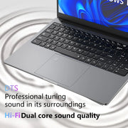 BOLUNSHUAI Laptop 15,6" Intel Processor N95 of i7 Notebook 16GB RAM 1TB SSD Goedkope computer FULL HD Resolutie Kantoor Studie PC