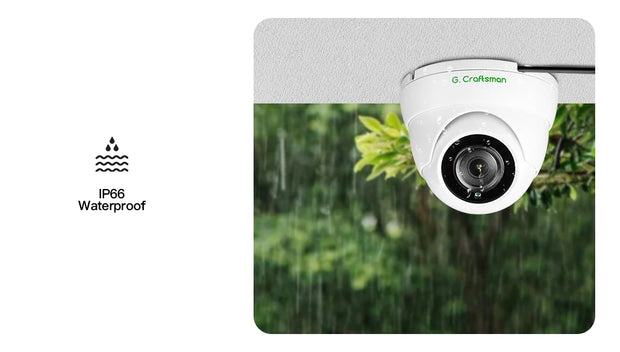 RU 2.8mm 5MP POE Indoor Wide Viewing Angle Infrared Onvif CCTV Video Surveillance Security G.Craftsman