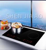 2200W*2 Induction Cooker Smart Double-head Electric Ceramic Stove Desktop Double Stove Induction Cooker Stir Fry