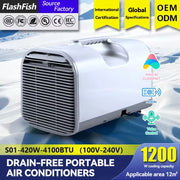 Manufacturers Small Mobile Inverter Household Airconditioner Mini Cooling Fan AC Unit Portable Air Conditioner for Cars Home