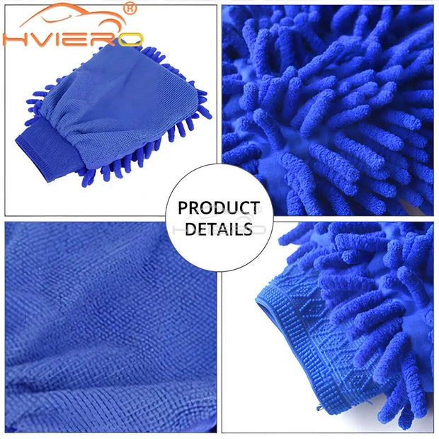 Paint Cleaner Microfiber Chenille Car Styling Moto Wash Vehicle Auto Cleaning Mitt Glove Equipment Detailing Cloths Home Duster