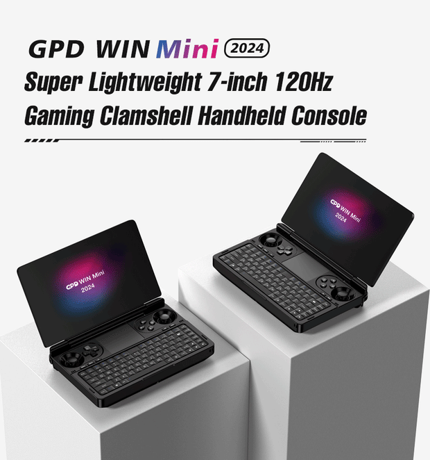 Gpd win mini 16gb 32gb 64gb geheugen 512gb 1tb 2tb ssd harde schijf cpu en ryzen processor handheld gaming laptop mini pc noteboo