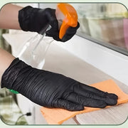 Black/pink disposable gloves PVC tattoo work gloves with Home Kitchen Tools Tattoo Washing Car Household Cleaning Work Gloves