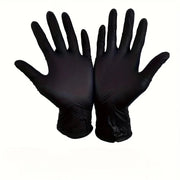 Black/pink disposable gloves PVC tattoo work gloves with Home Kitchen Tools Tattoo Washing Car Household Cleaning Work Gloves