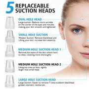 Electric Facial Blackhead Remover Vacuum Pore Cleaner Acne Cleanser Black Spots Removal Face Nose Deep Cleaning tools