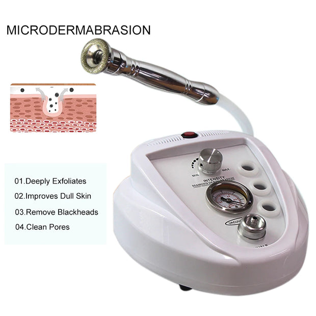 AOKO Vacuum Diamond Microdermabrasion Peeling Machine Exfoliating Blackhead Remover Device Facial Cleaning Skin Care Tools