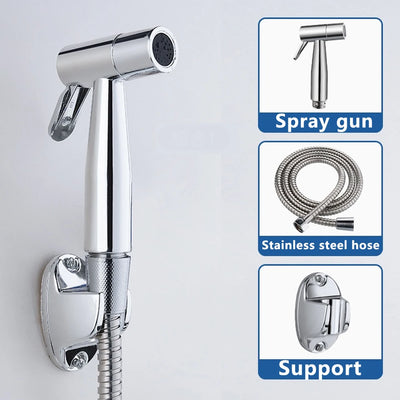 Women's Washing Showers for the Bathroom Accessories for Shower Rainfall Shower Set Bidet Faucet Douche Equipment Portable Home