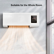 Small  Conditioner Heater Portable Wall Mounted  Conditioning Hot Fan for Bathroom Bedroom EU Plug 220V