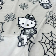 Halloween Ghost Hello Kitty Pluche Deken Sanrio Cartoon Grote Flanellen Deken Katoenen Bank Dutje Deken Bedlaken Kerstcadeau