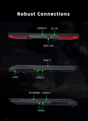 Topton L8 New Gaming Laptop i9 12900H i7 NVIDIA RTX 3060 6G 16 inch 165Hz IPS Windows 11 PCIE4.0 Notebook Gamebook WiFi6 BT5.2