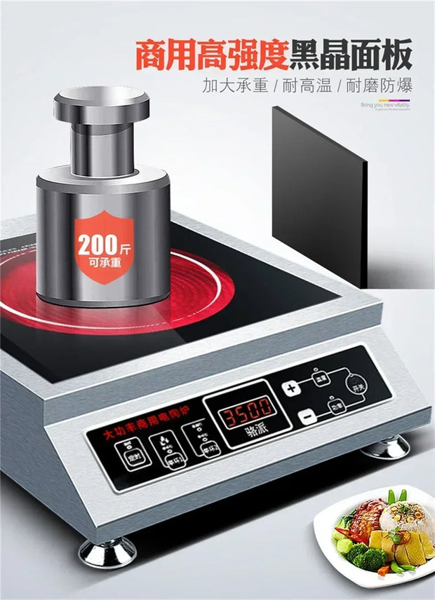 smart High-Power Commercial Induction Cooker Household . Soup-Making Table Stove. Optical Wave Furnace. Infrared Cooker.