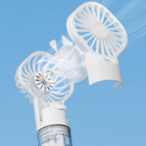 Draagbare Mini Ventilator Airconditioner Usb Oplaadbaar Draagbare Luchtbevochtiger Mist Koeler Koelende Spray Luchtbevochtiger Ventilator Voor Thuis/Kantoor