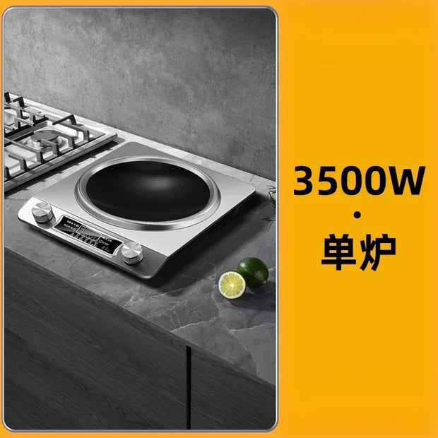 Concave Induction Cooker Household Smart New High Power 3500w Stir Fry 220V  Cooker