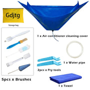 15pc Air Conditioner Cleaning Cover Kit With Clean Tools Waterproof Dust 118cm Protection Bag for Air Conditioners Cleaner Set